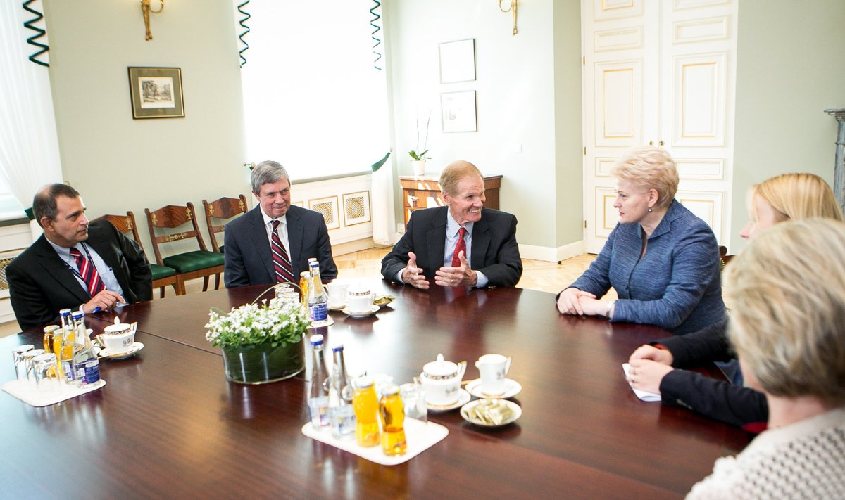 President Grybauskaitė met with members of the US Congress