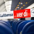 Penkių Vokietijos oro uostų apsaugos darbuotojų streikas sutrikdys keliones