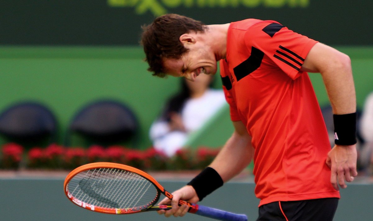 Andy Murray'ui turnyras Katare jau baigtas