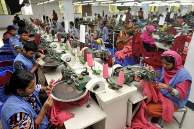 Bangladešo drabužių gamyklos