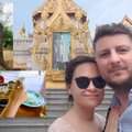 Evelinos Sašenko su vyru pavėluotas medaus mėnuo Tailande sugulė į vaizdo klipą: kiekviena diena buvo tarsi stebuklas