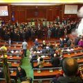 Kosovo opozicijos pasirinktas ginklas parlamente - ašarinės dujos