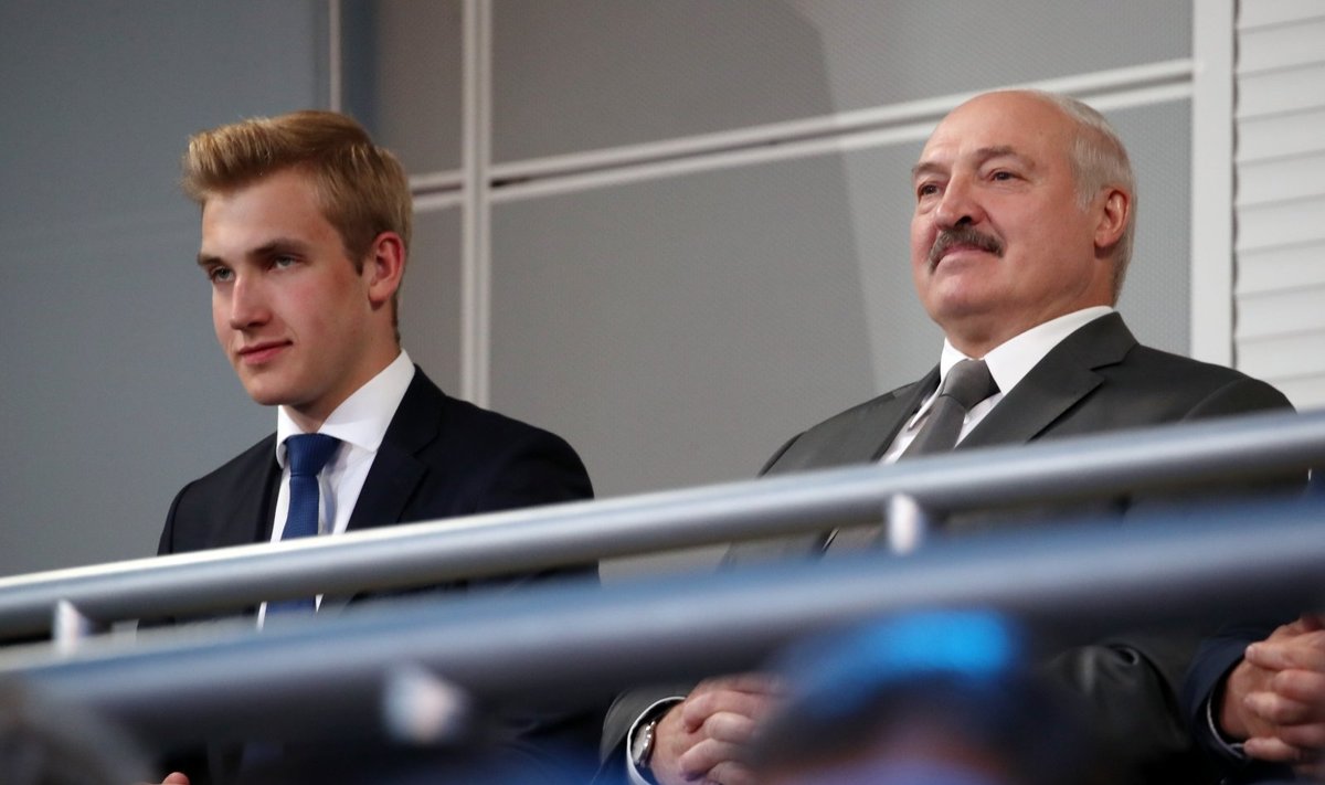 Nikolajus Lukašenka, Aliaksandras Lukašenka