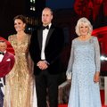 Karališkoji šeima žengė naujausios Bondiados dalies pasaulinės premjeros raudonuoju kilimu