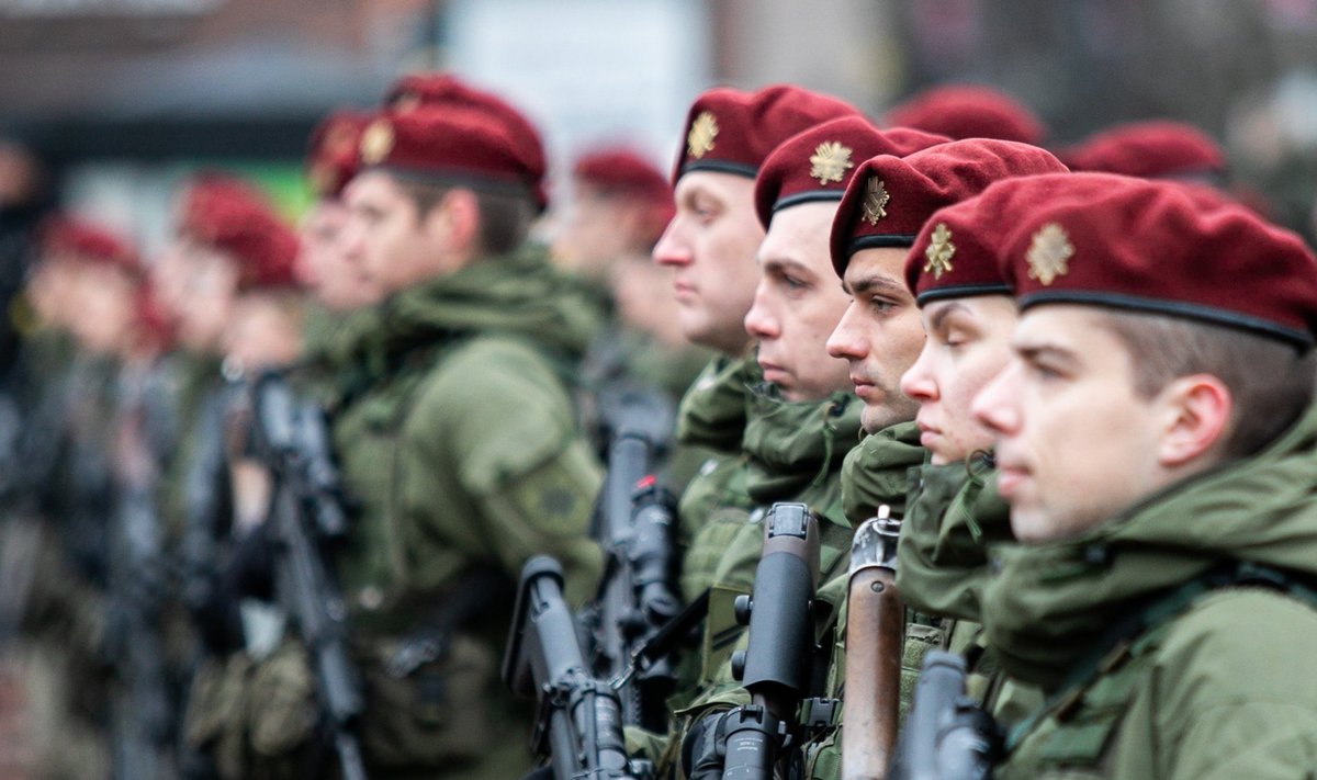 Lietuvos kariuomenės Krašto apsaugos savanorių pajėgų įkūrimo 32-osios metinės