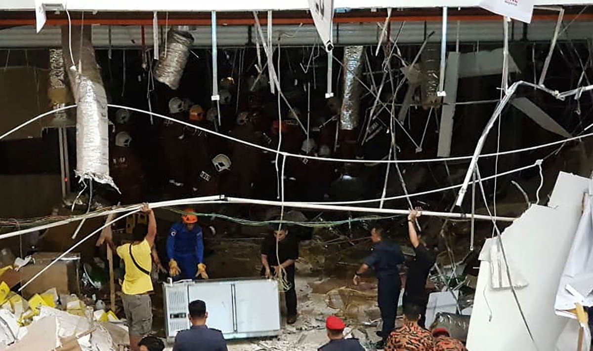 Malaizijoje per sprogimą prekybos centre žuvo trys žmonės