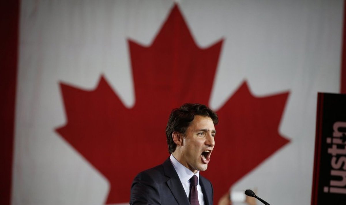 Liberalų partijos vadovas Justinas Trudeau