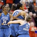 Aidint sirenai laimėjusi „Lynx“ – per žingsnį nuo WNBA titulo