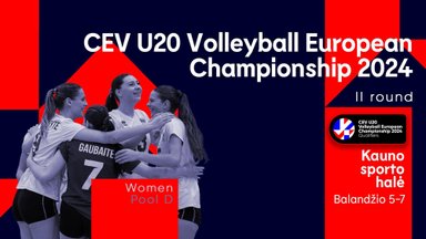 Europos U-20 merginų salės tinklinio čempionato atranka: Čekija – Lietuva