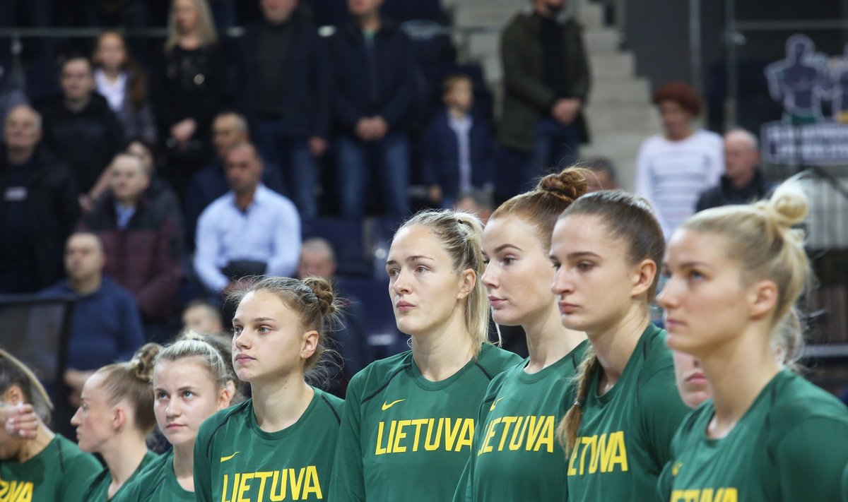 Europos moterų krepšinio čempionato atranka : Lietuva - Rusija