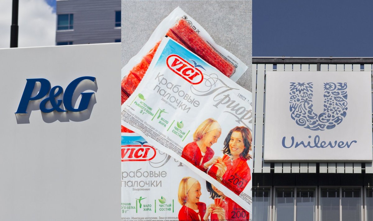 P&G, Vičiūnų grupė, Unilever