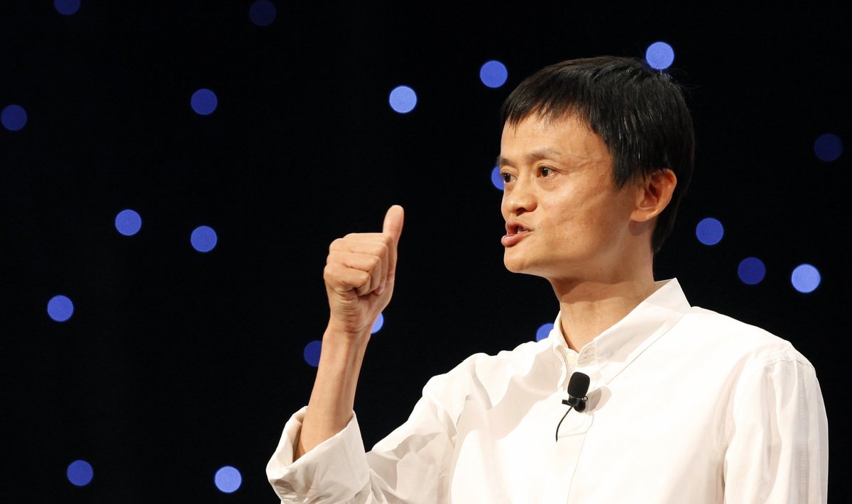 "Alibaba Group" vadovas Jackas Ma