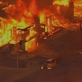San Francisko apylinkėse po galingo sprogimo kilo didelis gaisras