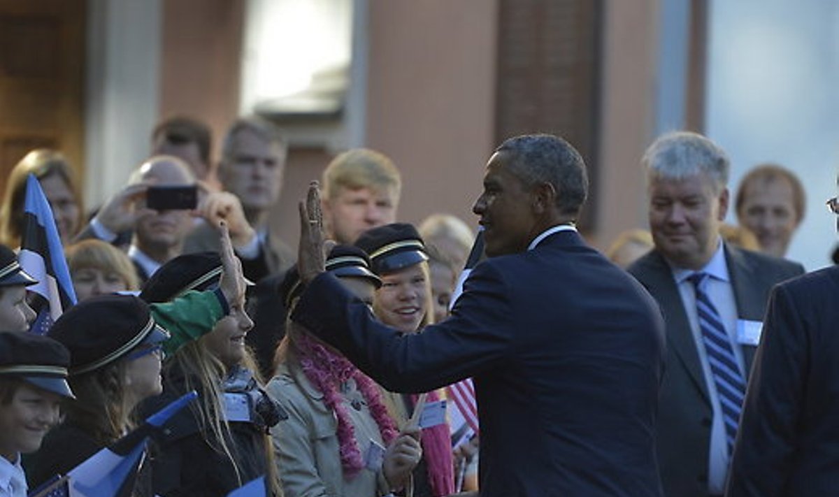 B.Obama in Tallinn