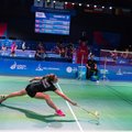 Europos badmintono čempionate lietuvė nesusitiks su olimpine čempione