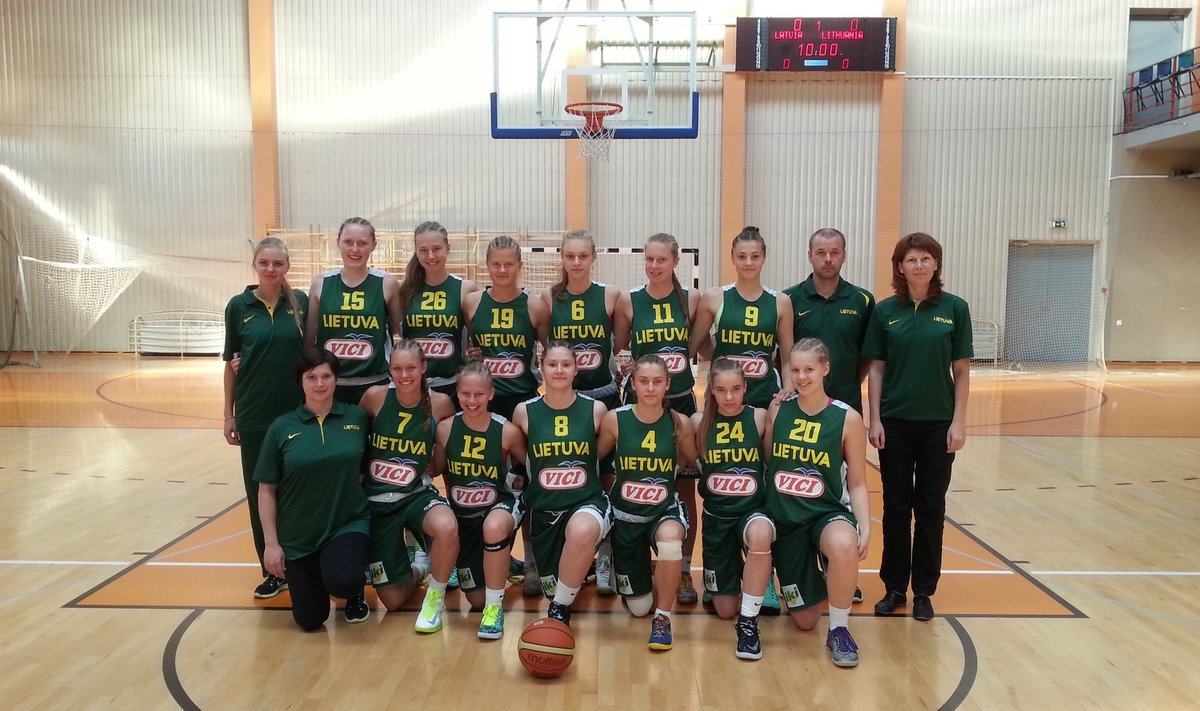 Lietuvos 16-mečių merginų krepšinio rinktinė