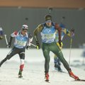 Lietuvos vyrų biatlono estafetės komanda artėja prie keturių olimpinių kelialapių