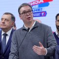 Кремль поздравил президента Сербии Вучича с победой на парламентских выборах, хотя результаты официально еще не объявлены