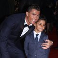 Cristiano Ronaldo sulaukė policijos dėmesio: pareigūnai ėmė tirti 10-mečio sūnaus poelgį