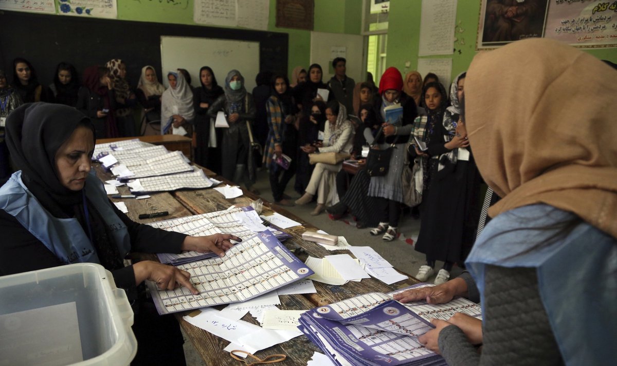 Afganistano parlamento rinkimai