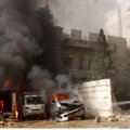 Sirijos sukilėlių kontroliuojamoje Alepo dalyje sugriauta didžiausia ligoninė