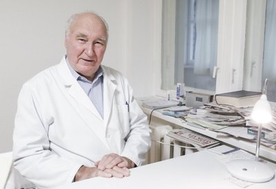 Inkstų transplantacijos Lietuvoje pradininkas habilituotas mokslų daktaras, profesorius Balys Dainys. Mariaus Morkevičiaus (ELTA) nuotr.