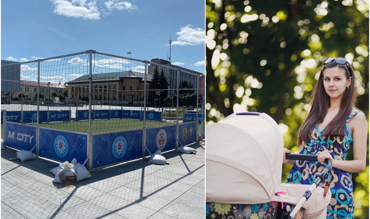 Mini futbolo aikštelė Marijampolėje