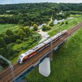 В четверг услугами поездов в Литве пользуется рекордное количество пассажиров
