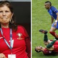 C. Ronaldo mama užsipuolė jos sūnų traumavusį D. Payet: tai – ne futbolas