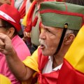 Ispanijos pensininkai protestuose reikalauja didesnių pensijų