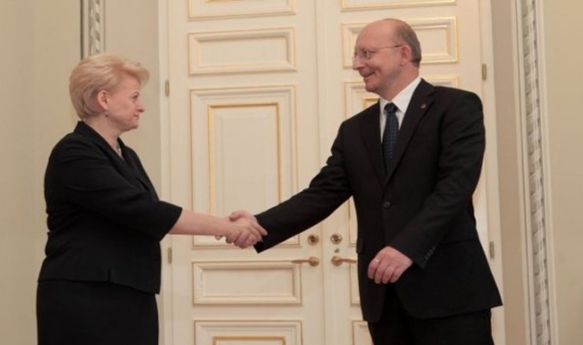Dalia Grybauskaitė ir Arūnas Valinskas