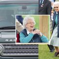 95-erių karalienė Elžbieta II sėdo už savo visureigio vairo: atvykusi į renginį švytėjo džiaugsmu