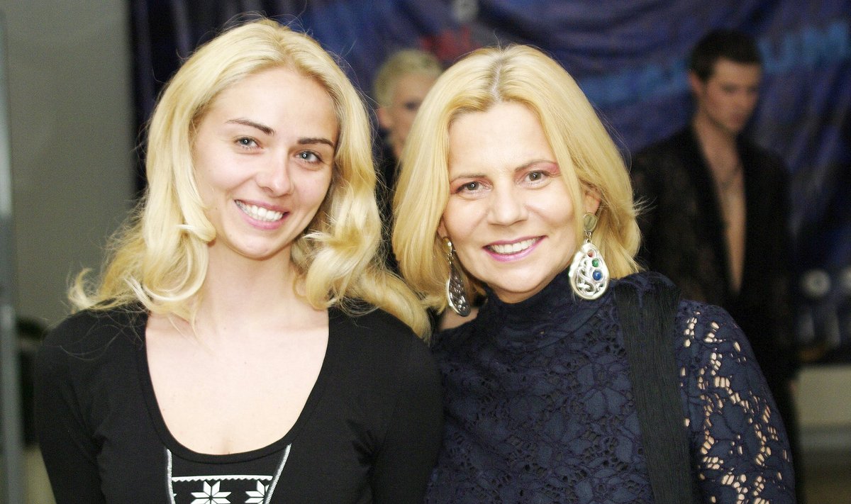 Irena Marozienė su dukra