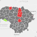 Ситуация в Литве: в черной зоне почти все муниципалитеты