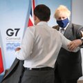 Žiniasklaida: per G7 susitikimą susipyko Johnsonas ir Macronas