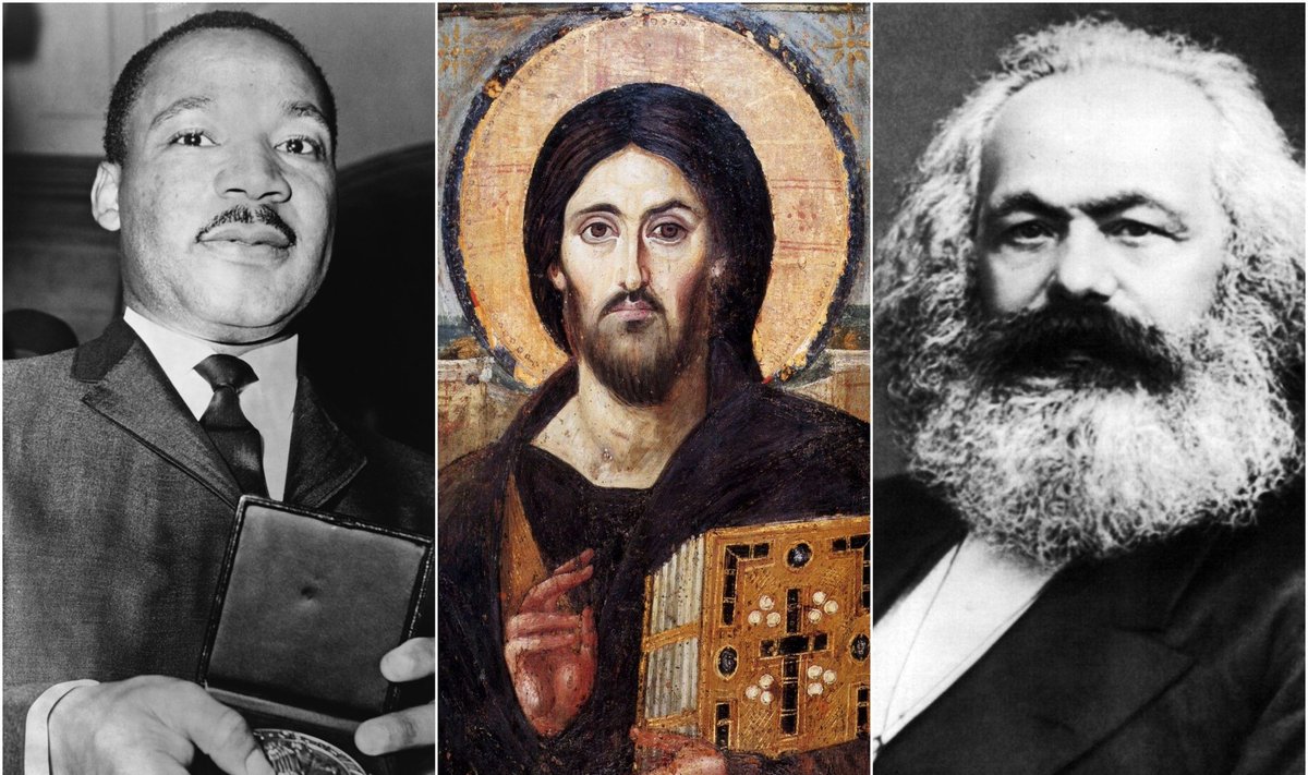 M. L. Kingas, Jėzus Kristus ir Marksas