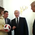 В мяче, подаренном Путиным Трампу, обнаружен чип