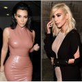 ĮVERTINK: Kim Kardashian labai šviesi ir beveik nuoga FOTO