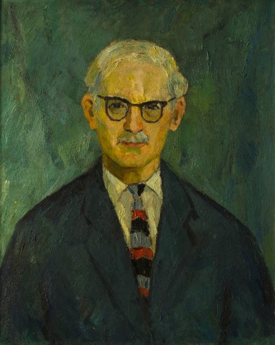 Jonas Švažas. Profesoriaus Kairiūkščio portretas (1962)