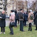 У посольства РФ в Литве - протесты против агрессивных действий России в Керченском проливе