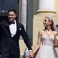 Susituokė „Lietkabelio“ krepšininkas Margiris Normantas ir „Ryto“ šokėja Deimantė Vareikaitė