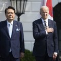 JAV ir Pietų Korėjos prezidentai Vašingtone aptarė konfliktą su Pchenjanu