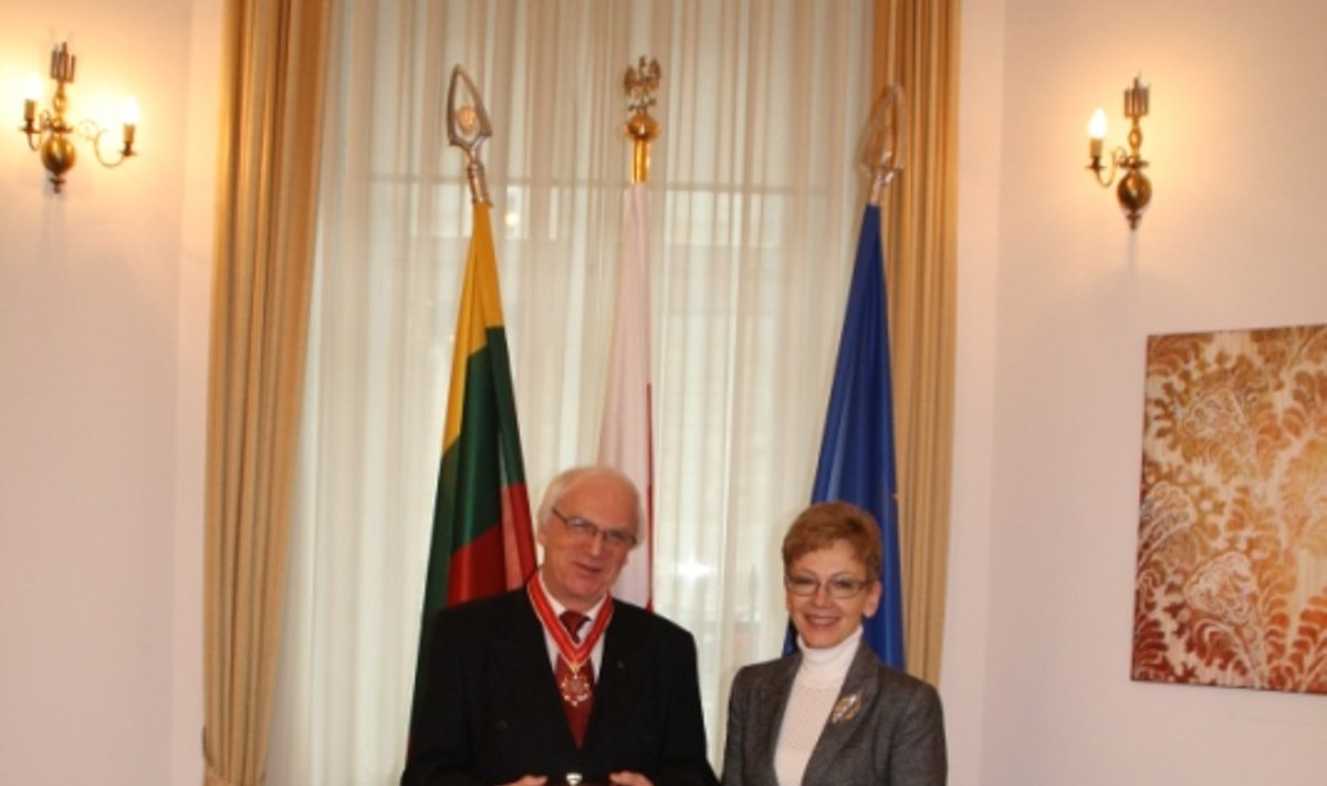 Jerzy Bahr i Loreta Zakarevičienė