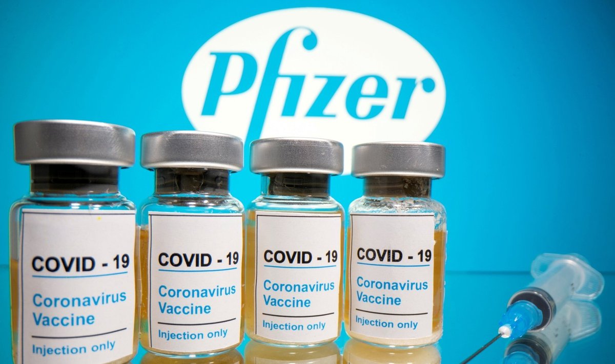 „Pfizer“ vakcina nuo koronaviruso.