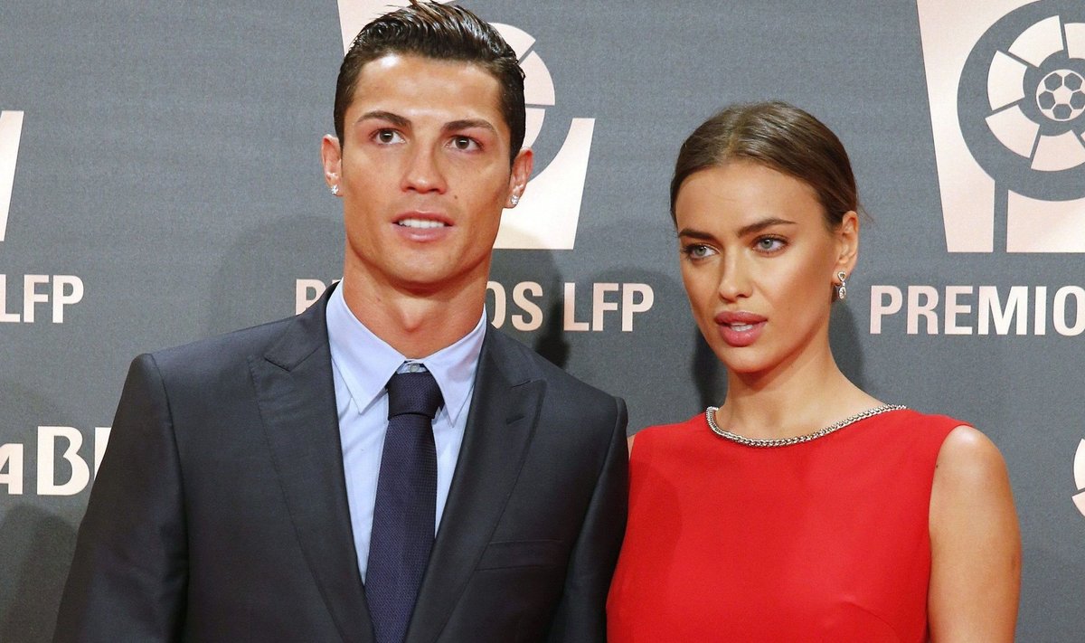 Cristiano Ronaldo ir Irina Šeik