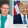 Neeilinis dėmesys Klaipėdos chirurgui – padėką už operaciją gavo iš paties Trumpo