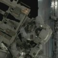 NASA astronautai išėjo į atvirą kosmosą