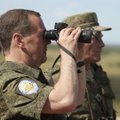 Po smūgių bazėms Kryme neliko Medvedevo grasinimų apie „teismo dieną“