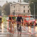 Latviai „Dieną be automobilio“ pažymėjo keista akcija