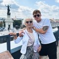 Žymiausia Lenkijos močiutė apsilankė Vilniuje